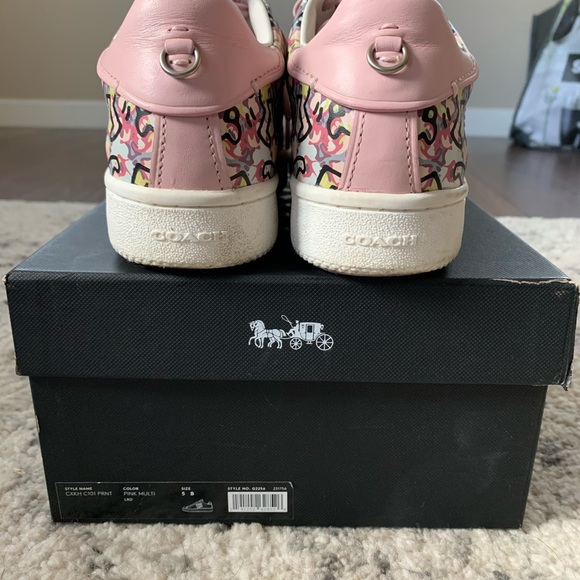 Coach x Keith Haring Limited Edition C101 Sneakers - Picture 8 of 11